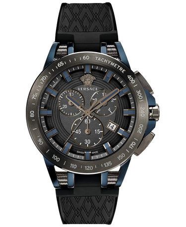 Versace Herrenuhr SPORT TECH 45mm Chronograph VE3E002 21